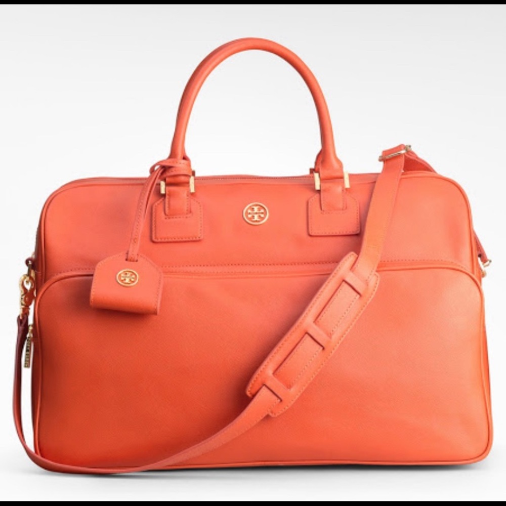Tory Burch Robinson Saffiano Leather Travel Bag